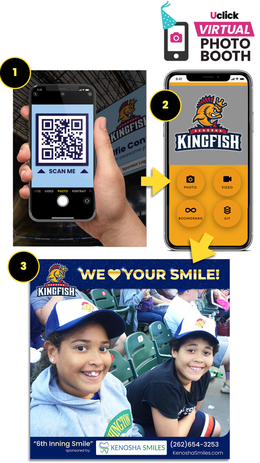 Uclick Virtual Photo Booth: How It works 1